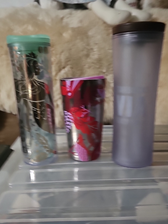 Starbucks Other - Starbucks Pink Red Purple Travel Tumbler Set